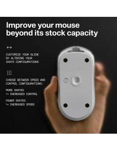 Patines de Puntos Wallhack PTFE Universales para Ratones 7mm 2