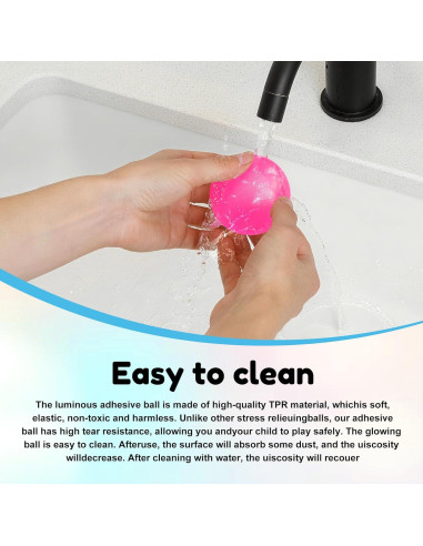 4 Pelotas Antiestrés Brillantes Chgfs - Juguetes Sensitivos