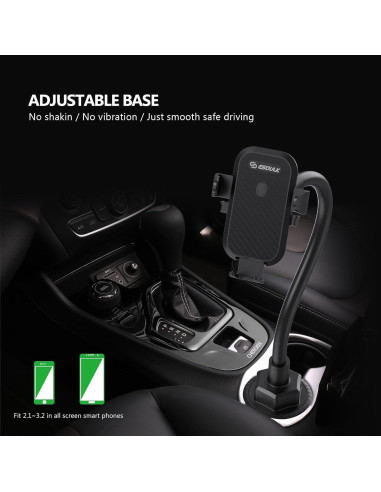 Soporte para Teléfono en Taza Esoulk Ajustable 4-7"