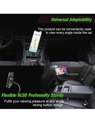 Soporte para Teléfono en Taza Esoulk Ajustable 4-7"