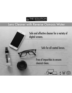 Limpiador de Lentes Sin Alcohol Ron's Optical 2x60ml 2