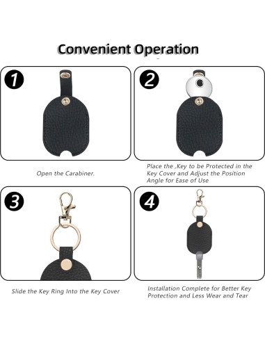 Funda de Llave de Coche Vintage TsqYeLk Azul PU