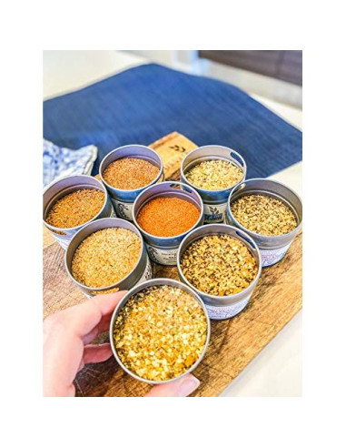 Juego de Regalo BBQ Gustus Vitae | 8 Especias Gourmet Naturales