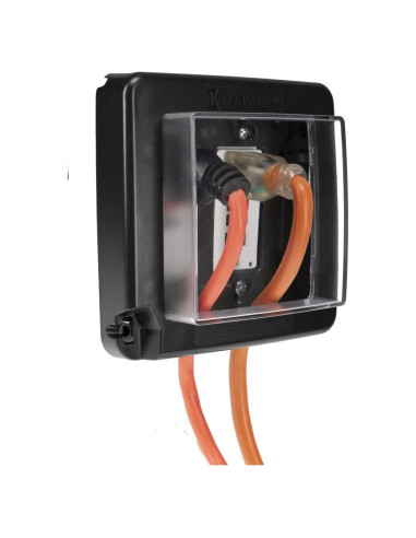 Cubierta a Prueba de Climas Intermatic WP7200BL Negra 9.9x32.5cm