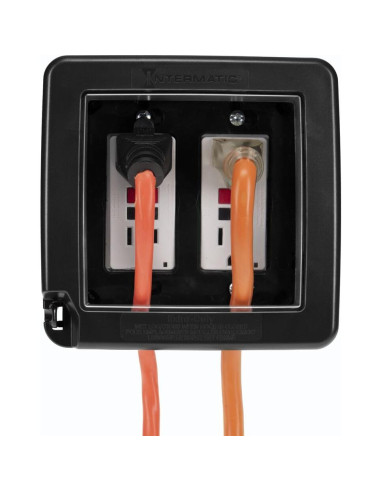 Cubierta a Prueba de Climas Intermatic WP7200BL Negra 9.9x32.5cm