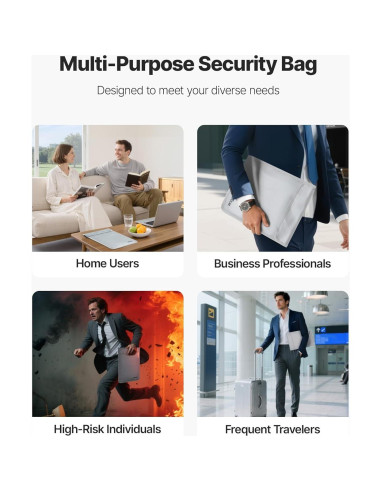 Bolsa Aislante a Prueba de Fuego VEVOR 380x282mm Impermeable