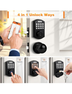 Cerradura Inteligente Probrico Biométrica con Huella Dactilar 2