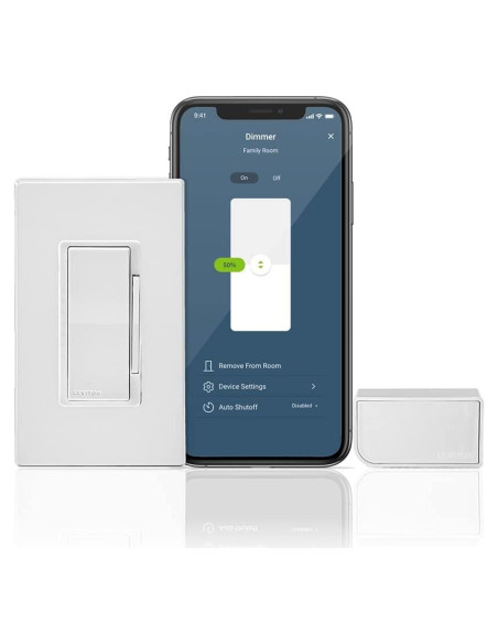 Kit de Regulador Inteligente Leviton DN6HD y Puente Wi-Fi MLWSB
