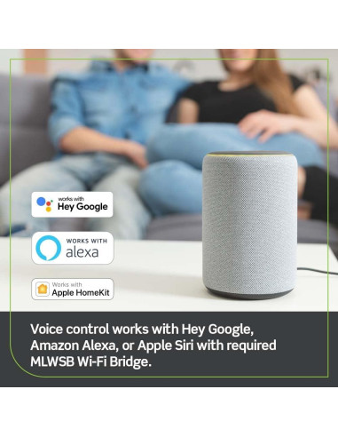 Kit de Regulador Inteligente Leviton DN6HD y Puente Wi-Fi MLWSB