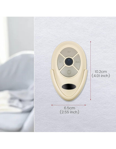 Control Remoto Ventilador de Techo Eogifee 35T 3 Velocidades