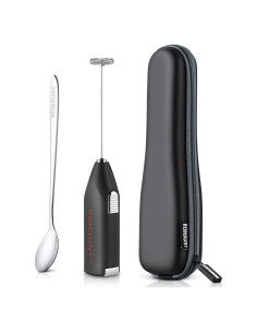 Batidor de Leche Eléctrico ROMAUNT Portátil con Estuche