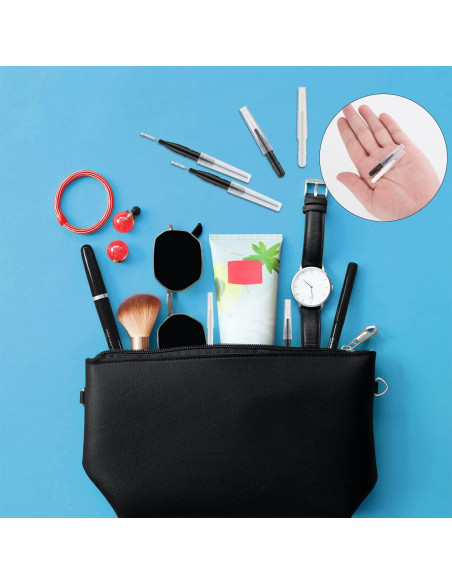 20 Cepillos Micro para Cejas y Pestañas LUTER - Con Tapa