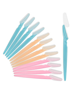 Rasuradora de Cejas MoHern 12 Pcs Profesional para Mujeres