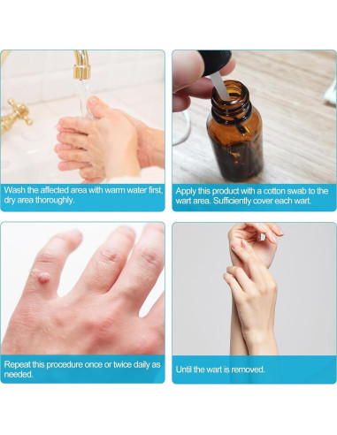 Removedor de Maíz MQUPIN 15ml x 2 + 30 Almohadillas + 10 Hisopos