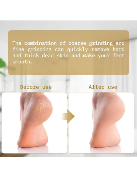 Lima de Pies GEEHUA Doble Cara Exfoliante de Madera 28x5.8cm