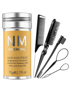 Juego de Barra de Cera para el Cabello NICEMOVIC 6 Piezas