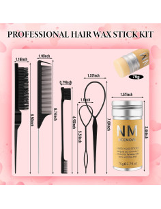Juego de Barra de Cera para el Cabello NICEMOVIC 6 Piezas 2