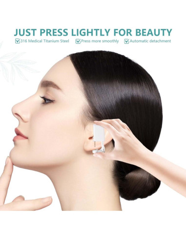 Kit de Perforación de Orejas Desechable OBTANIM - 4 Piezas Oro