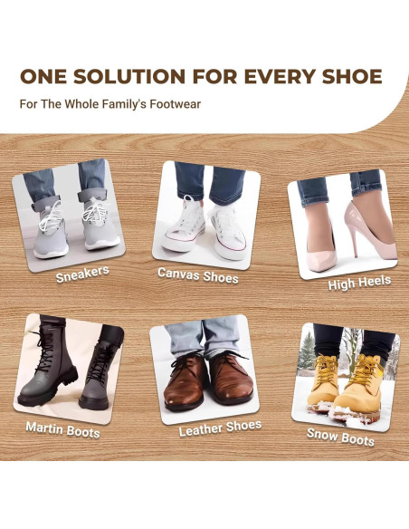 Cuchara de Calzado de Metal Amroicus 2 Piezas Mango Largo