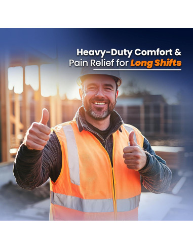 Plantillas Viscoelásticas Handarte para Botas de Trabajo EU42