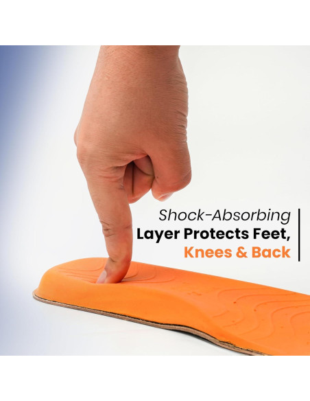 Plantillas Viscoelásticas Handarte para Botas de Trabajo EU42