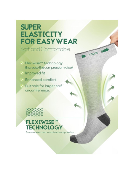 Calcetines de Compresión SONORAN para Mujeres y Hombres 20-30 mmHg