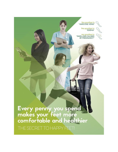 Calcetines de Compresión SONORAN para Mujeres y Hombres 20-30 mmHg