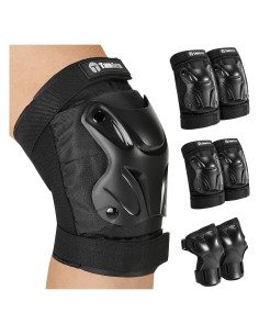 Equipo de Protección Tanden para Patinaje Adultos - Rodilleras, Codilleras y Muñequera