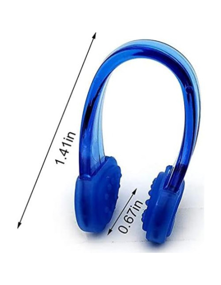 Clip de Nariz para Natación Linwnil 6 Pcs Multicolor
