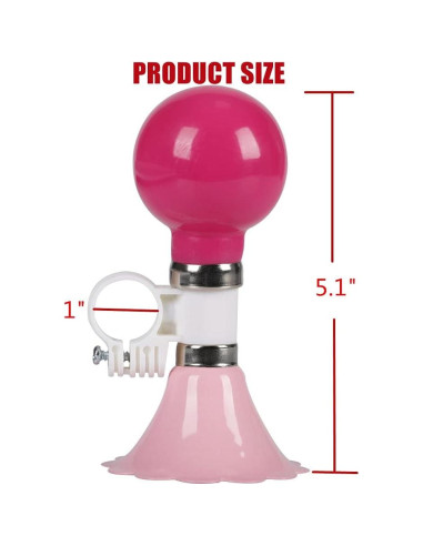 Timbre de bicicleta para niños Freefish Rosa 20-23 mm