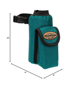 Soporte para Botella de Agua Weaver Leather 25.4 cm Teal 2