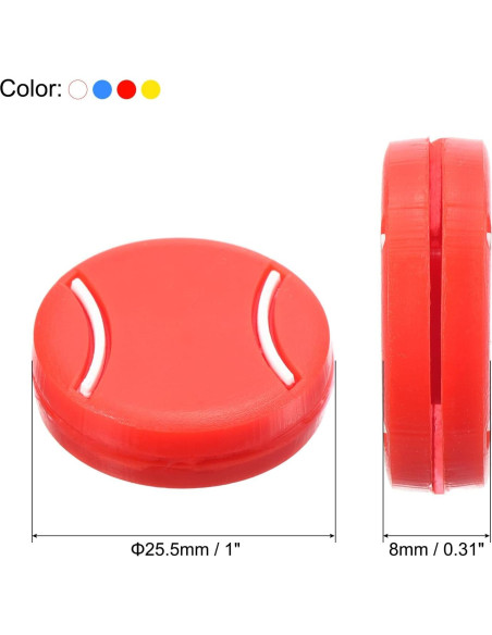 Amortiguadores de Vibración para Raqueta de Tenis PATIKIL - 4 Piezas Silicona