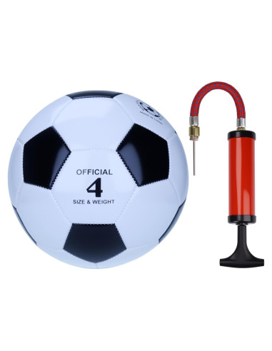 Balón de Fútbol NiuXTool Clásico Negro y Blanco - Tamaños 3, 4 y 5