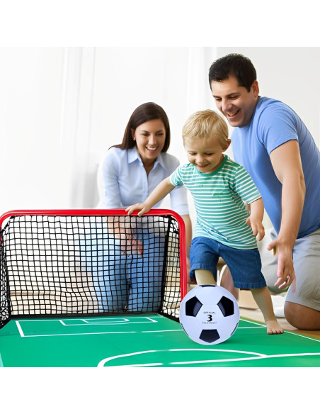 Balón de Fútbol NiuXTool Clásico Negro y Blanco - Tamaños 3, 4 y 5