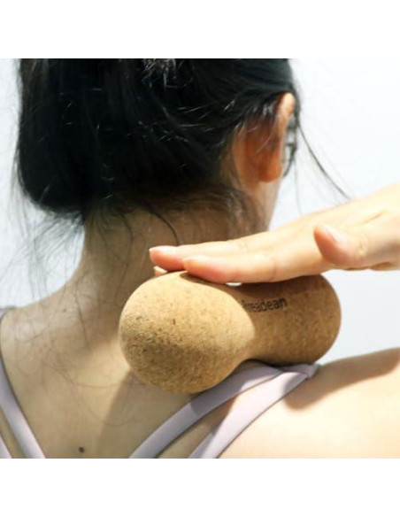 Bola de Masaje de Corcho Rreadean 13.9cm Alivio Muscular