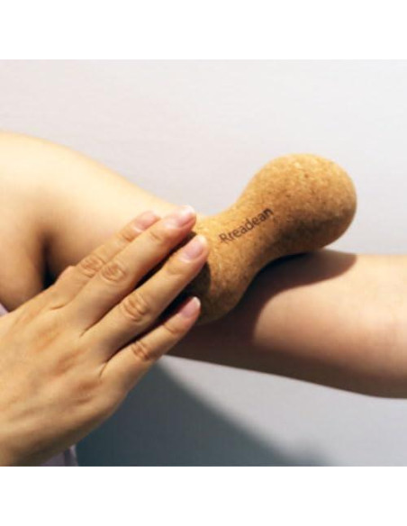 Bola de Masaje de Corcho Rreadean 13.9cm Alivio Muscular
