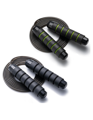 Cuerda de Saltar Ajustable BOOMIBOO 2.8m Antienredos Fitness