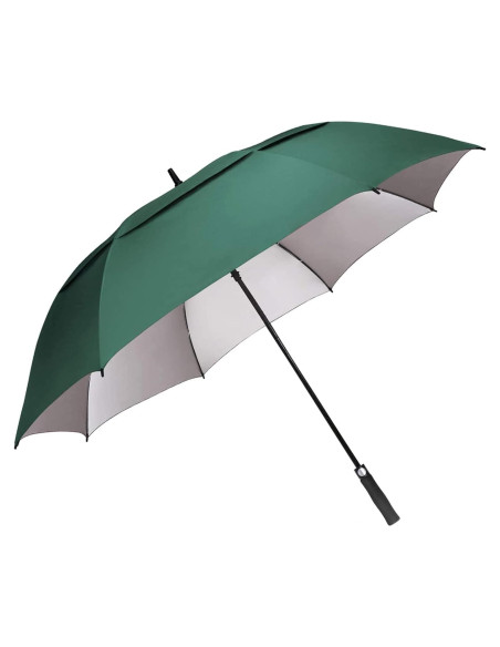 Paraguas de Golf G4Free 62 Pulgadas UV Automático Doble Dosel