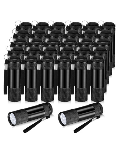 32 Mini Linternas LED VIHOSE de Aluminio para Emergencias