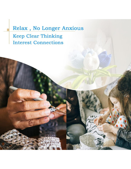 Juego de Ganchillos Ergonómicos Ryhiac 9 Piezas 2.0mm-6.0mm