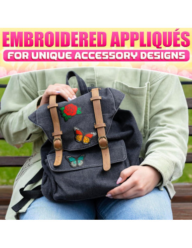 Kit de Bordado ZOKLU 137 Piezas con 100 Colores y Estuche