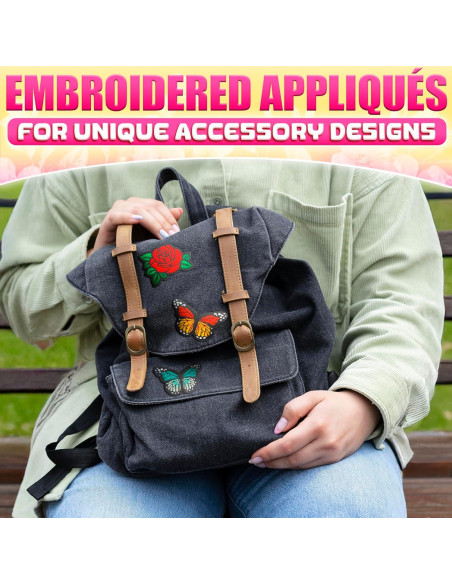 Kit de Bordado ZOKLU 137 Piezas con 100 Colores y Estuche