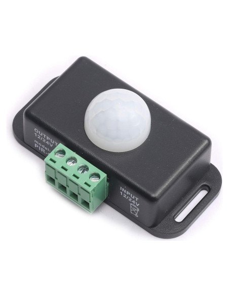 Interruptor PIR Infrarrojo DEVMO 12-24V 6A para Luz LED