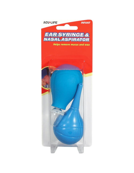 Acu-Life Jeringa para Oídos y Aspirador Nasal para Bebés