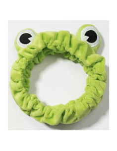 Diadema de Maquillaje Huachi Rana Verde para Lavarse la Cara