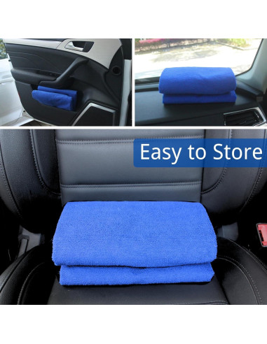 Funda de Asiento de Coche Hirritale Azul Impermeable 1PC