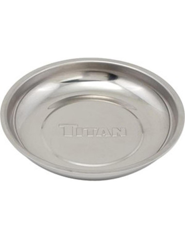 Bandeja Magnética Redonda Titan 21264 14.93 cm Acero Inox