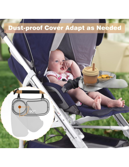 Bandeja para Cochecito Seven Sparta V4 con Soporte para Tazas