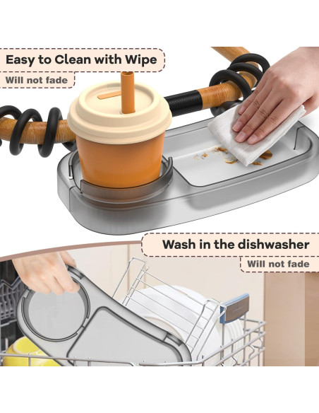 Bandeja para Cochecito Seven Sparta V4 con Soporte para Tazas