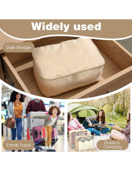 12 Cubos de Empaque Kifmurase Premium para Viaje 39x30 cm